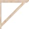 Ekena Millwork Traditional Slat Smooth Outlooker, Douglas Fir, 5 1/2"W x 42"D x 42"H OUT06X42X42TRA06SDF - alternate 3
